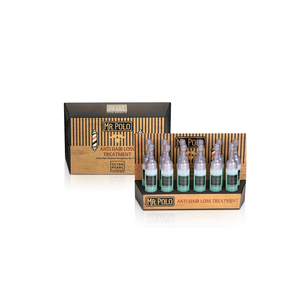 Mr Polo Anti Hair Loss Treatment 12 Ampules - Pearla Vera